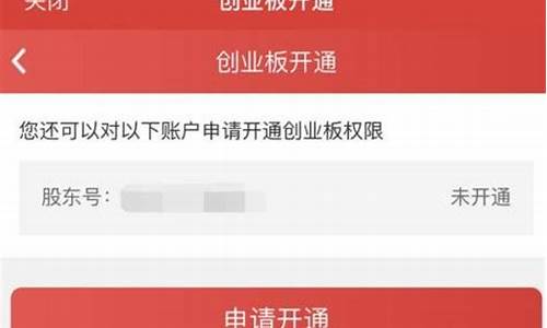创业板如何开通权限(创业板如何开通权限管理)_https://www.ljyuan-tech.com_上交所_第1张