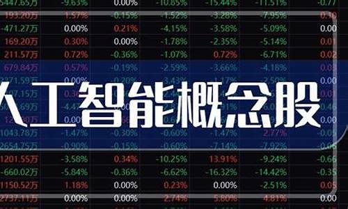 人工智能股票龙头股票有哪些(人工智能概念股票龙头股)_https://www.ljyuan-tech.com_创业板_第1张