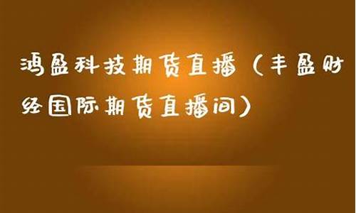 鸿盈期货直播(鸿盈期货直播间怎么进)(鸿盈电子科技怎么样)_https://www.ljyuan-tech.com_上交所_第1张