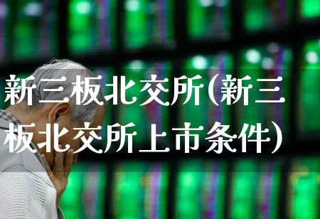 新三板北交所(新三板北交所上市条件)_https://www.ljyuan-tech.com_上交所_第1张