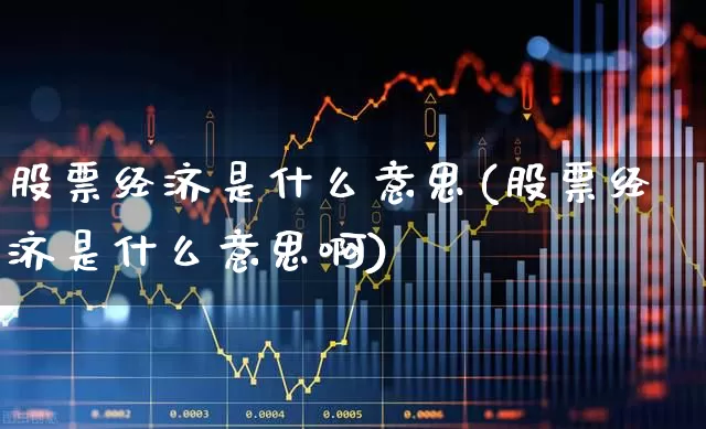股票经济是什么意思(股票经济是什么意思啊)_https://www.ljyuan-tech.com_北交所_第1张
