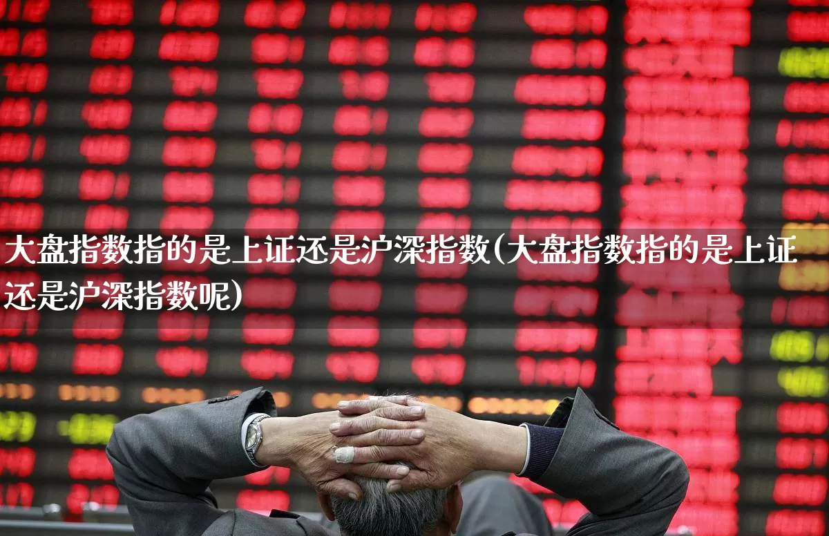 大盘指数指的是上证还是沪深指数(大盘指数指的是上证还是沪深指数呢)_https://www.ljyuan-tech.com_北交所_第1张