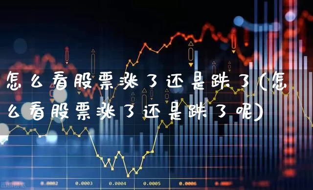 怎么看股票涨了还是跌了(怎么看股票涨了还是跌了呢)_https://www.ljyuan-tech.com_创业板_第1张