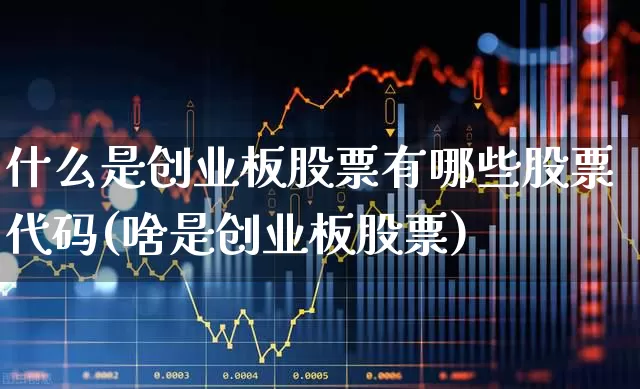 什么是创业板股票有哪些股票代码(啥是创业板股票)_https://www.ljyuan-tech.com_北交所_第1张