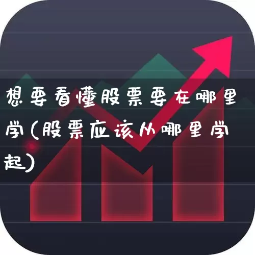 想要看懂股票要在哪里学(股票应该从哪里学起)_https://www.ljyuan-tech.com_深交所_第1张