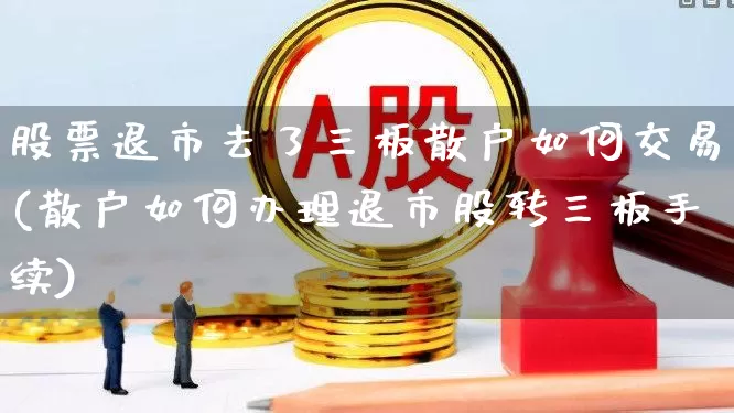 股票退市去了三板散户如何交易(散户如何办理退市股转三板手续)_https://www.ljyuan-tech.com_北交所_第1张