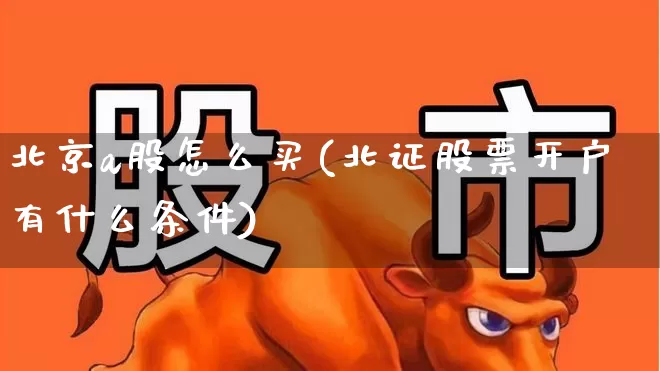 北京a股怎么买(北证股票开户有什么条件)_https://www.ljyuan-tech.com_深交所_第1张
