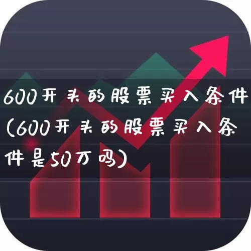 600开头的股票买入条件(600开头的股票买入条件是50万吗)_https://www.ljyuan-tech.com_深交所_第1张