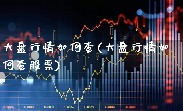 大盘行情如何查(大盘行情如何查股票)_https://www.ljyuan-tech.com_北交所_第1张