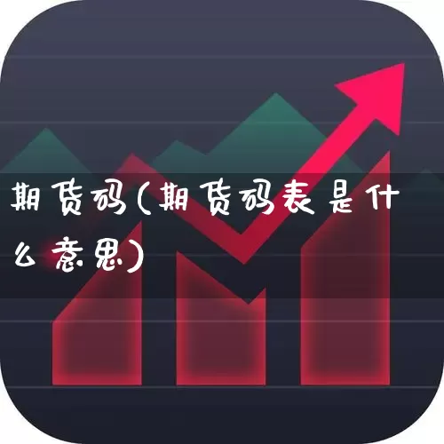 期货码(期货码表是什么意思)_https://www.ljyuan-tech.com_上交所_第1张