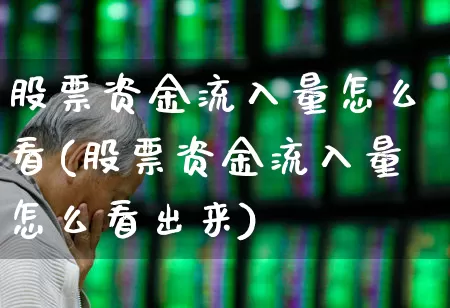 股票资金流入量怎么看(股票资金流入量怎么看出来)_https://www.ljyuan-tech.com_北交所_第1张
