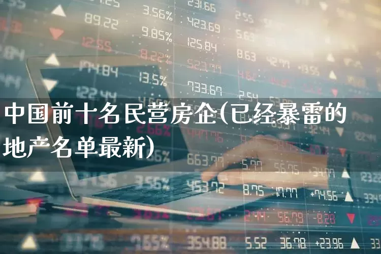 中国前十名民营房企(已经暴雷的地产名单最新)_https://www.ljyuan-tech.com_上交所_第1张