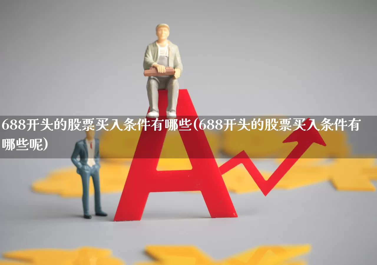 688开头的股票买入条件有哪些(688开头的股票买入条件有哪些呢)_https://www.ljyuan-tech.com_上交所_第1张