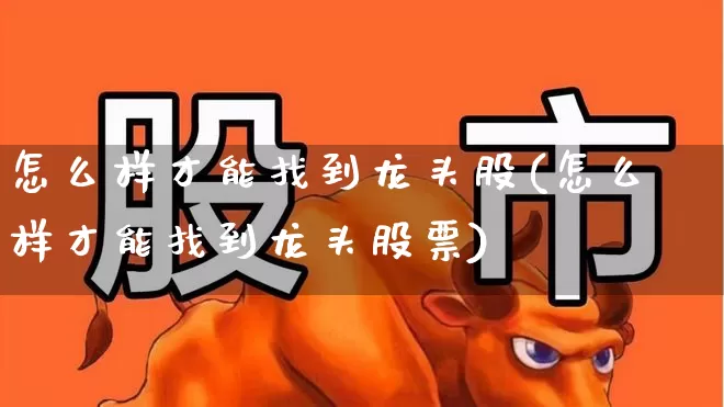 怎么样才能找到龙头股(怎么样才能找到龙头股票)_https://www.ljyuan-tech.com_深交所_第1张