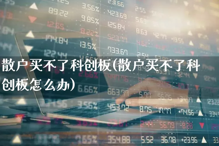 散户买不了科创板(散户买不了科创板怎么办)_https://www.ljyuan-tech.com_上交所_第1张