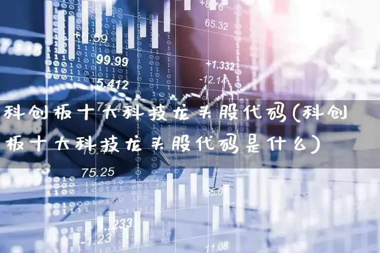 科创板十大科技龙头股代码(科创板十大科技龙头股代码是什么)_https://www.ljyuan-tech.com_北交所_第1张