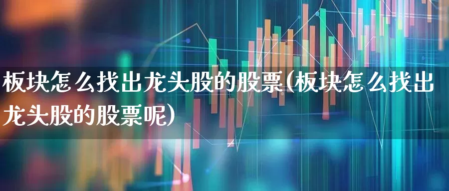 板块怎么找出龙头股的股票(板块怎么找出龙头股的股票呢)_https://www.ljyuan-tech.com_深交所_第1张