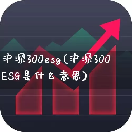 沪深300esg(沪深300ESG是什么意思)_https://www.ljyuan-tech.com_上交所_第1张