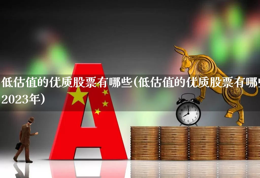低估值的优质股票有哪些(低估值的优质股票有哪些2023年)_https://www.ljyuan-tech.com_上交所_第1张