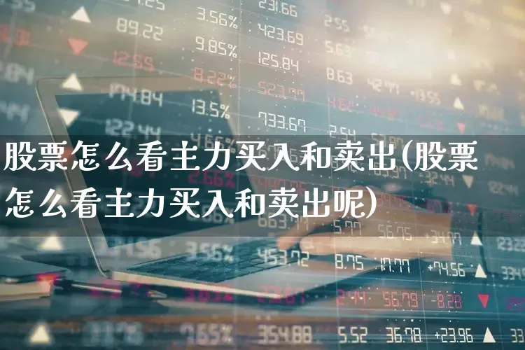 股票怎么看主力买入和卖出(股票怎么看主力买入和卖出呢)_https://www.ljyuan-tech.com_创业板_第1张