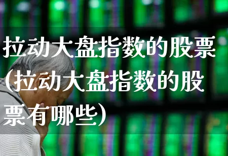 拉动大盘指数的股票(拉动大盘指数的股票有哪些)_https://www.ljyuan-tech.com_创业板_第1张