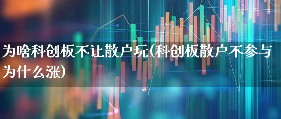 为啥科创板不让散户玩(科创板散户不参与为什么涨)_https://www.ljyuan-tech.com_北交所_第1张