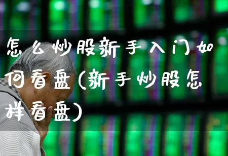 怎么炒股新手入门如何看盘(新手炒股怎样看盘)_https://www.ljyuan-tech.com_上交所_第1张