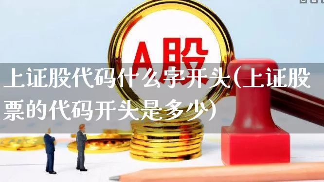 上证股代码什么字开头(上证股票的代码开头是多少)_https://www.ljyuan-tech.com_上交所_第1张