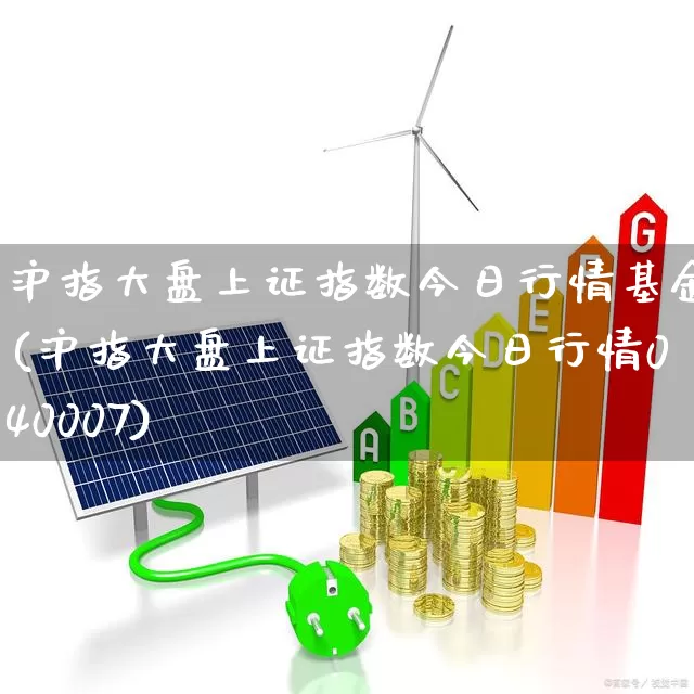 沪指大盘上证指数今日行情基金(沪指大盘上证指数今日行情040007)_https://www.ljyuan-tech.com_上交所_第1张