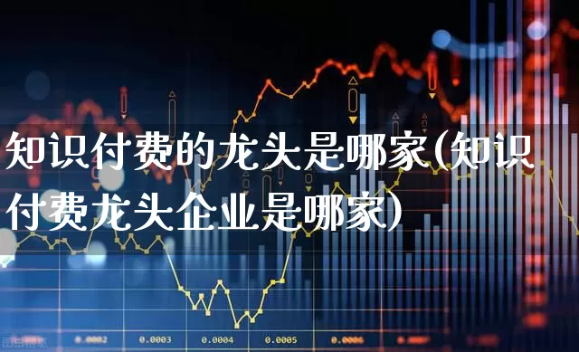 知识付费的龙头是哪家(知识付费龙头企业是哪家)_https://www.ljyuan-tech.com_科创板_第1张