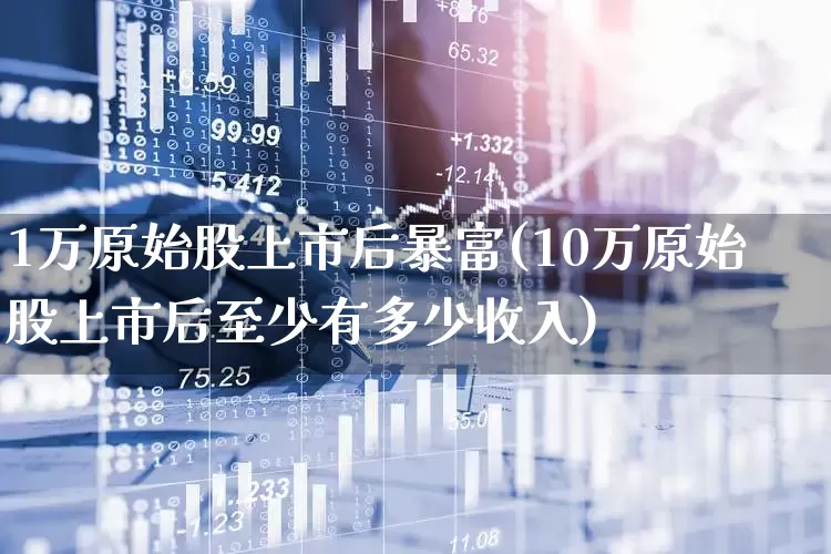 1万原始股上市后暴富(10万原始股上市后至少有多少收入)_https://www.ljyuan-tech.com_深交所_第1张