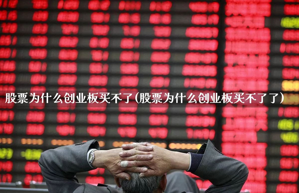 股票为什么创业板买不了(股票为什么创业板买不了了)_https://www.ljyuan-tech.com_深交所_第1张