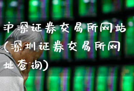 沪深证券交易所网站(深圳证券交易所网址查询)_https://www.ljyuan-tech.com_创业板_第1张