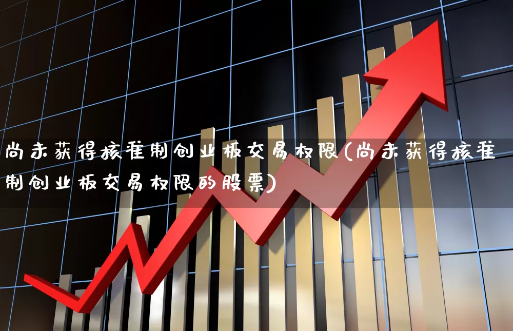 尚未获得核准制创业板交易权限(尚未获得核准制创业板交易权限的股票)_https://www.ljyuan-tech.com_科创板_第1张