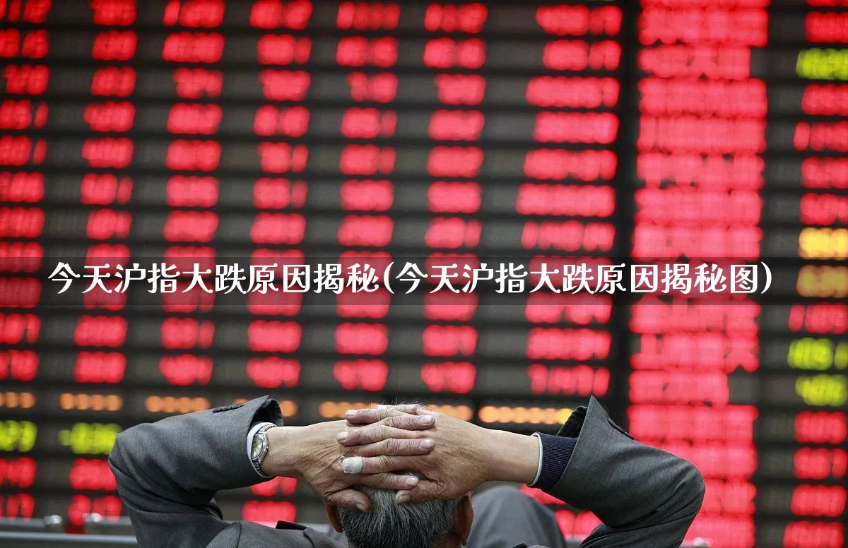 今天沪指大跌原因揭秘(今天沪指大跌原因揭秘图)_https://www.ljyuan-tech.com_北交所_第1张
