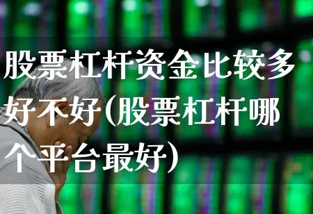 股票杠杆资金比较多好不好(股票杠杆哪个平台最好)_https://www.ljyuan-tech.com_创业板_第1张