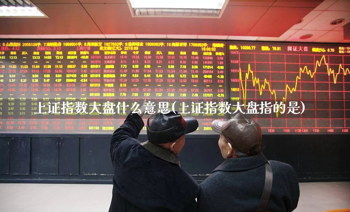 上证指数大盘什么意思(上证指数大盘指的是)_https://www.ljyuan-tech.com_深交所_第1张