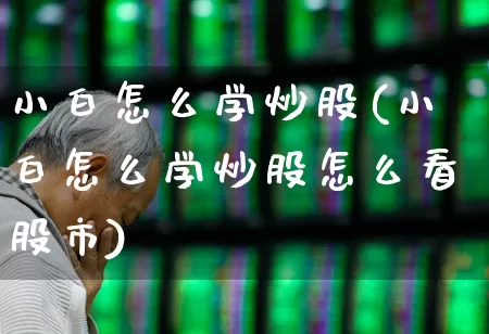 小白怎么学炒股(小白怎么学炒股怎么看股市)_https://www.ljyuan-tech.com_科创板_第1张