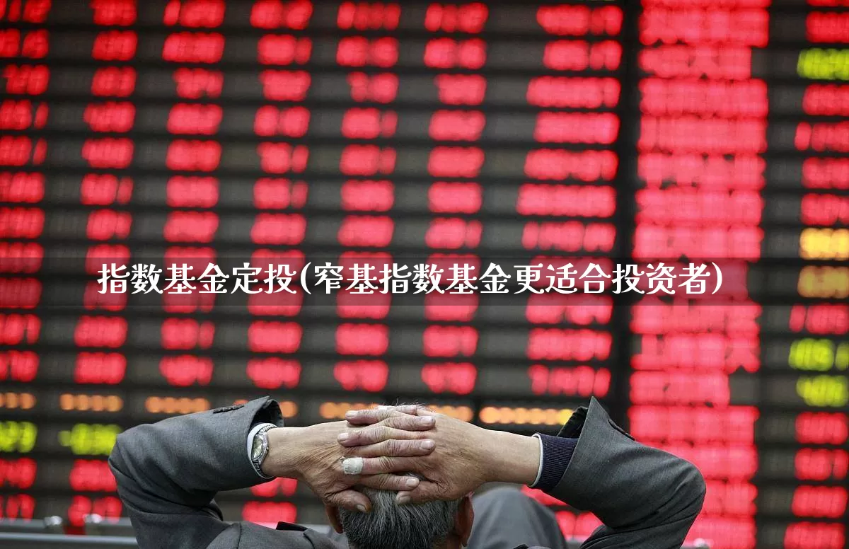 指数基金定投(窄基指数基金更适合投资者)_https://www.ljyuan-tech.com_北交所_第1张