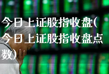 今日上证股指收盘(今日上证股指收盘点数)_https://www.ljyuan-tech.com_科创板_第1张