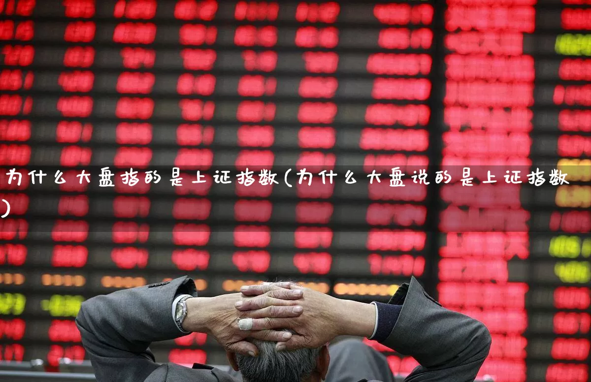 为什么大盘指的是上证指数(为什么大盘说的是上证指数)_https://www.ljyuan-tech.com_北交所_第1张