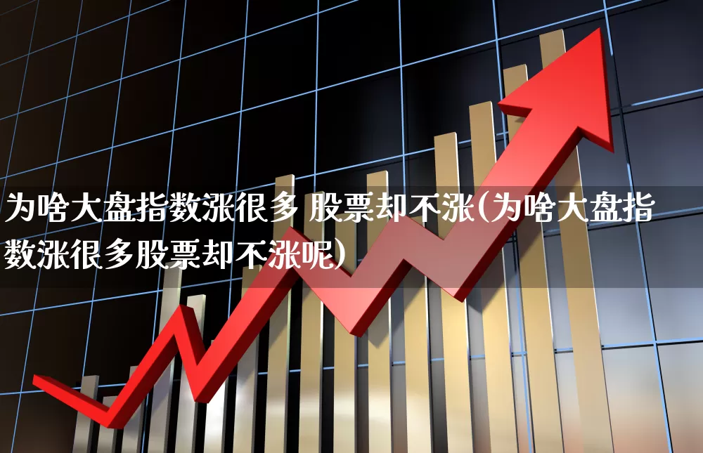 为啥大盘指数涨很多 股票却不涨(为啥大盘指数涨很多股票却不涨呢)_https://www.ljyuan-tech.com_深交所_第1张