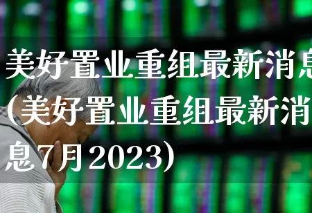 美好置业重组最新消息(美好置业重组最新消息7月2023)_https://www.ljyuan-tech.com_科创板_第1张