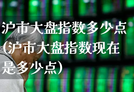 沪市大盘指数多少点(沪市大盘指数现在是多少点)_https://www.ljyuan-tech.com_创业板_第1张