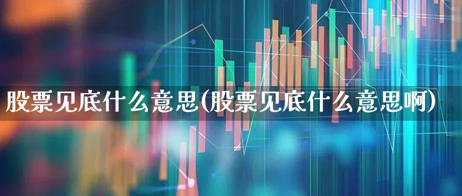 股票见底什么意思(股票见底什么意思啊)_https://www.ljyuan-tech.com_深交所_第1张
