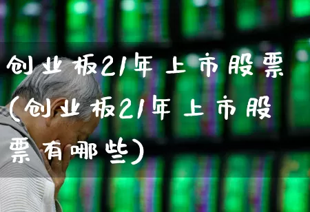 创业板21年上市股票(创业板21年上市股票有哪些)_https://www.ljyuan-tech.com_上交所_第1张
