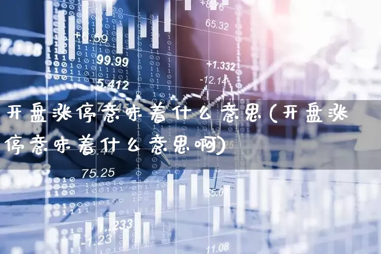 开盘涨停意味着什么意思(开盘涨停意味着什么意思啊)_https://www.ljyuan-tech.com_创业板_第1张