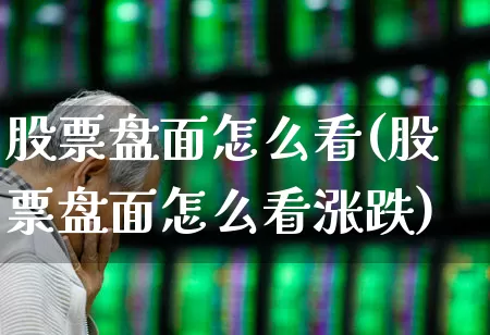 股票盘面怎么看(股票盘面怎么看涨跌)_https://www.ljyuan-tech.com_创业板_第1张