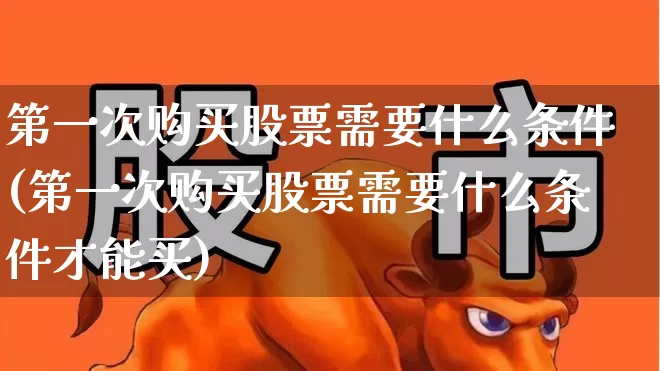 第一次购买股票需要什么条件(第一次购买股票需要什么条件才能买)_https://www.ljyuan-tech.com_科创板_第1张