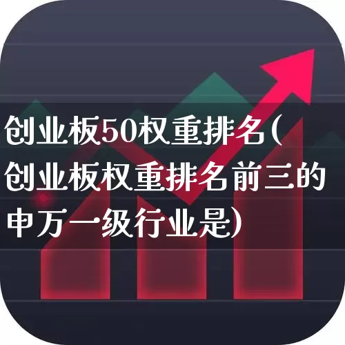 创业板50权重排名(创业板权重排名前三的申万一级行业是)_https://www.ljyuan-tech.com_创业板_第1张